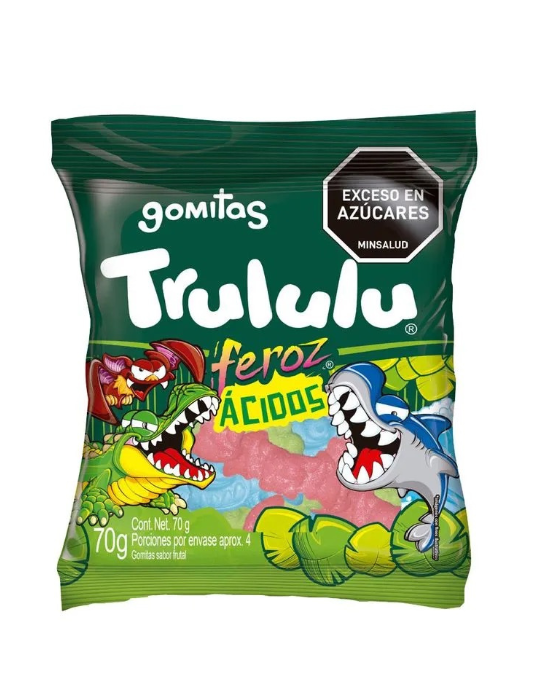 Trululu Gomita Feroz Mini 70g.